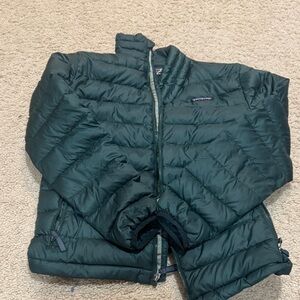 Patagonia Kids Puffer Jacket - Dark Green
